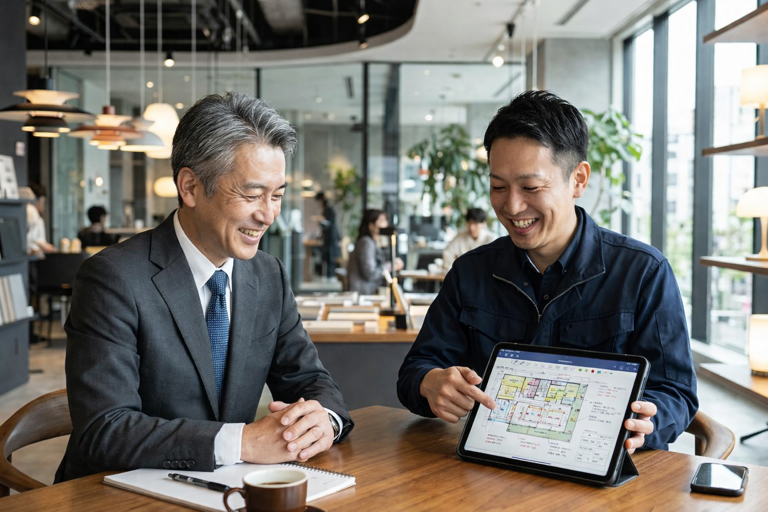 見積もりから施工までの流れ