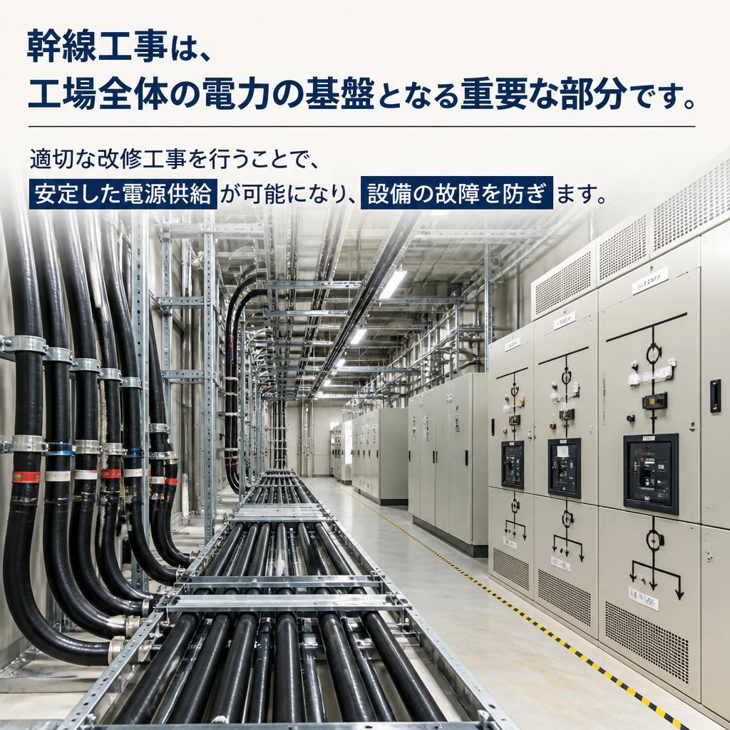 幹線工事の重要性とは？