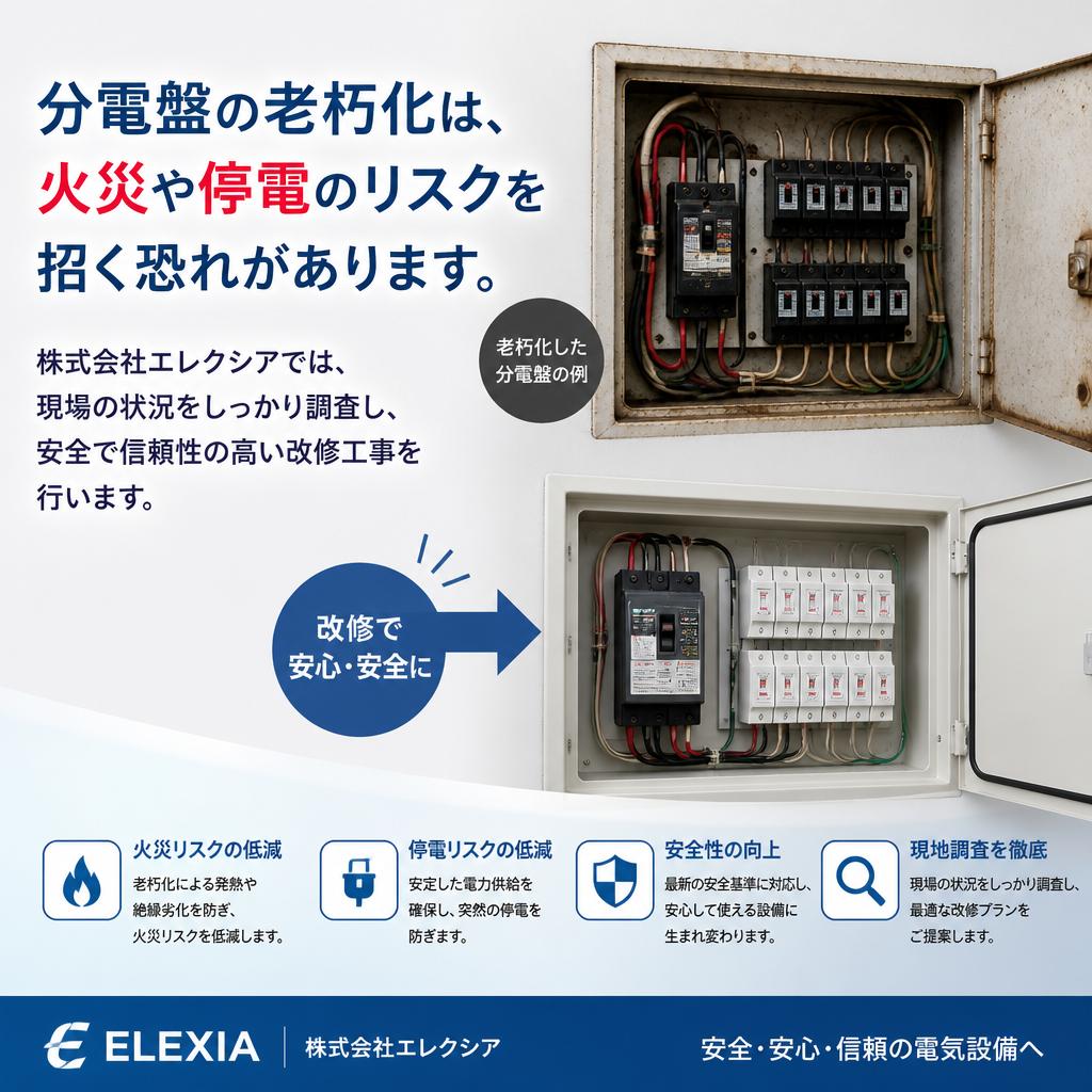 分電盤改修工事のポイント