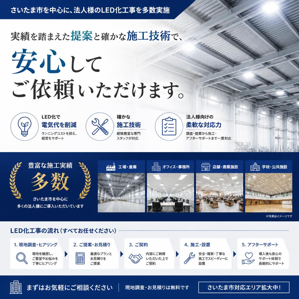 さいたま市での施工実績