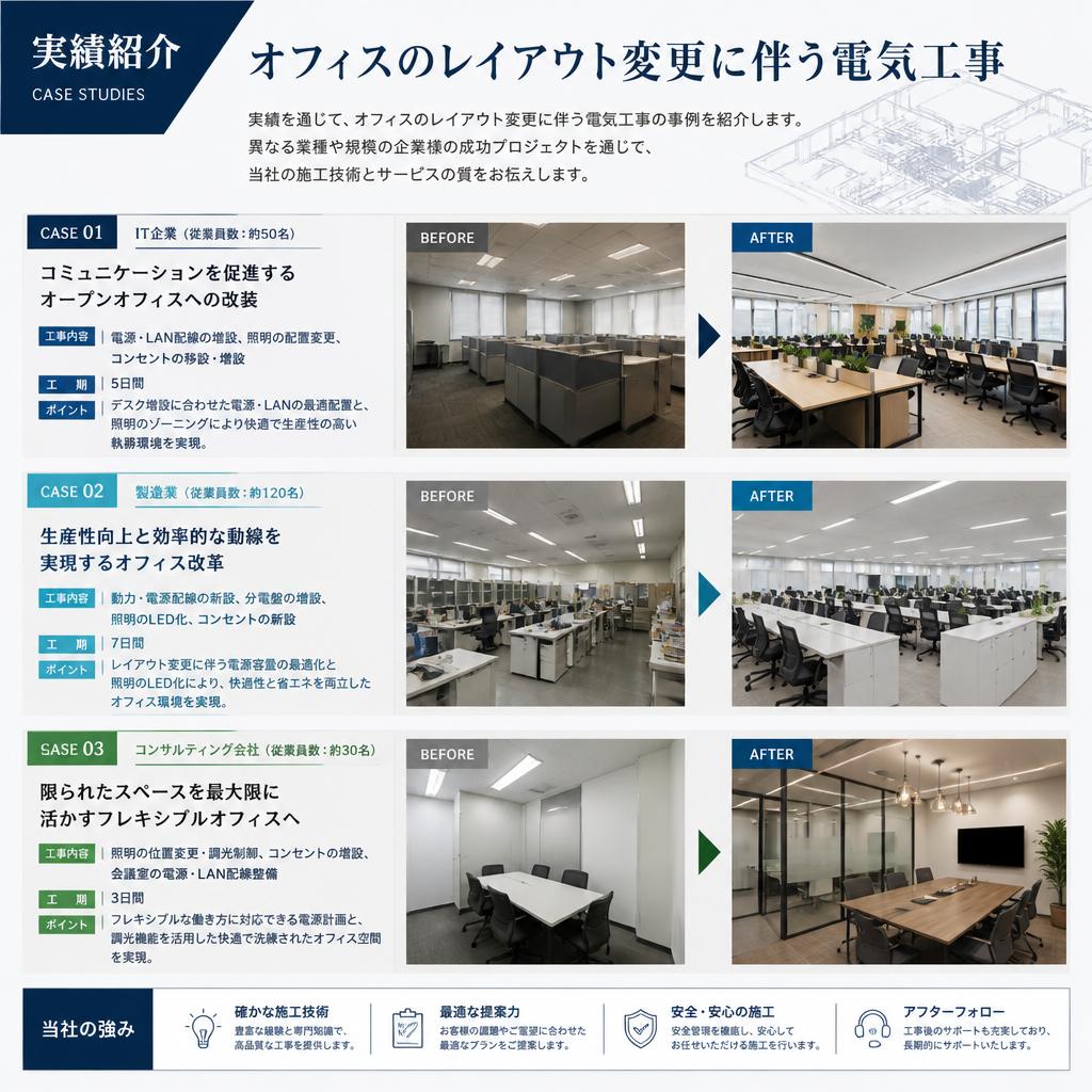 実績紹介 - これまでの施工例