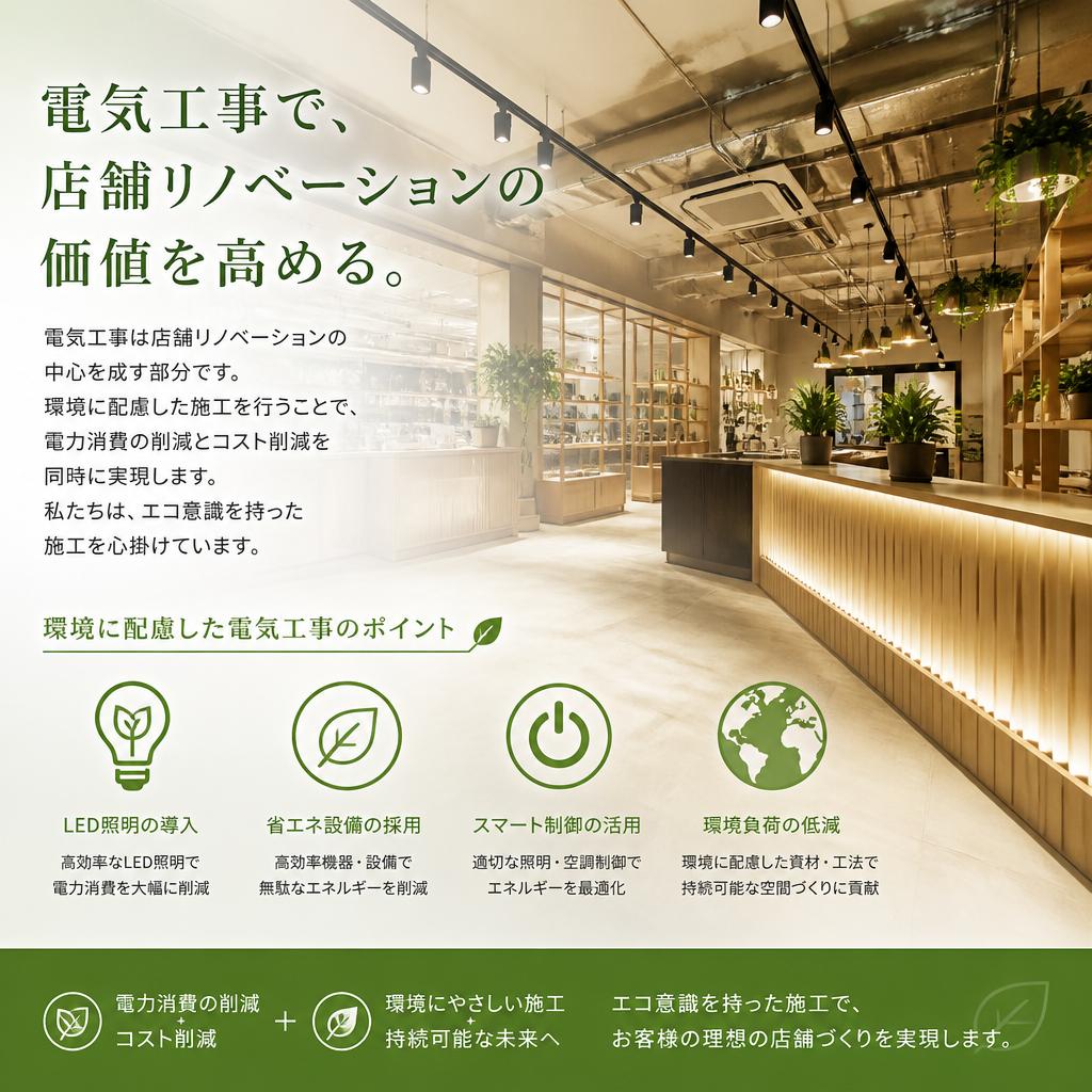 電気工事でのエコ意識の重要性