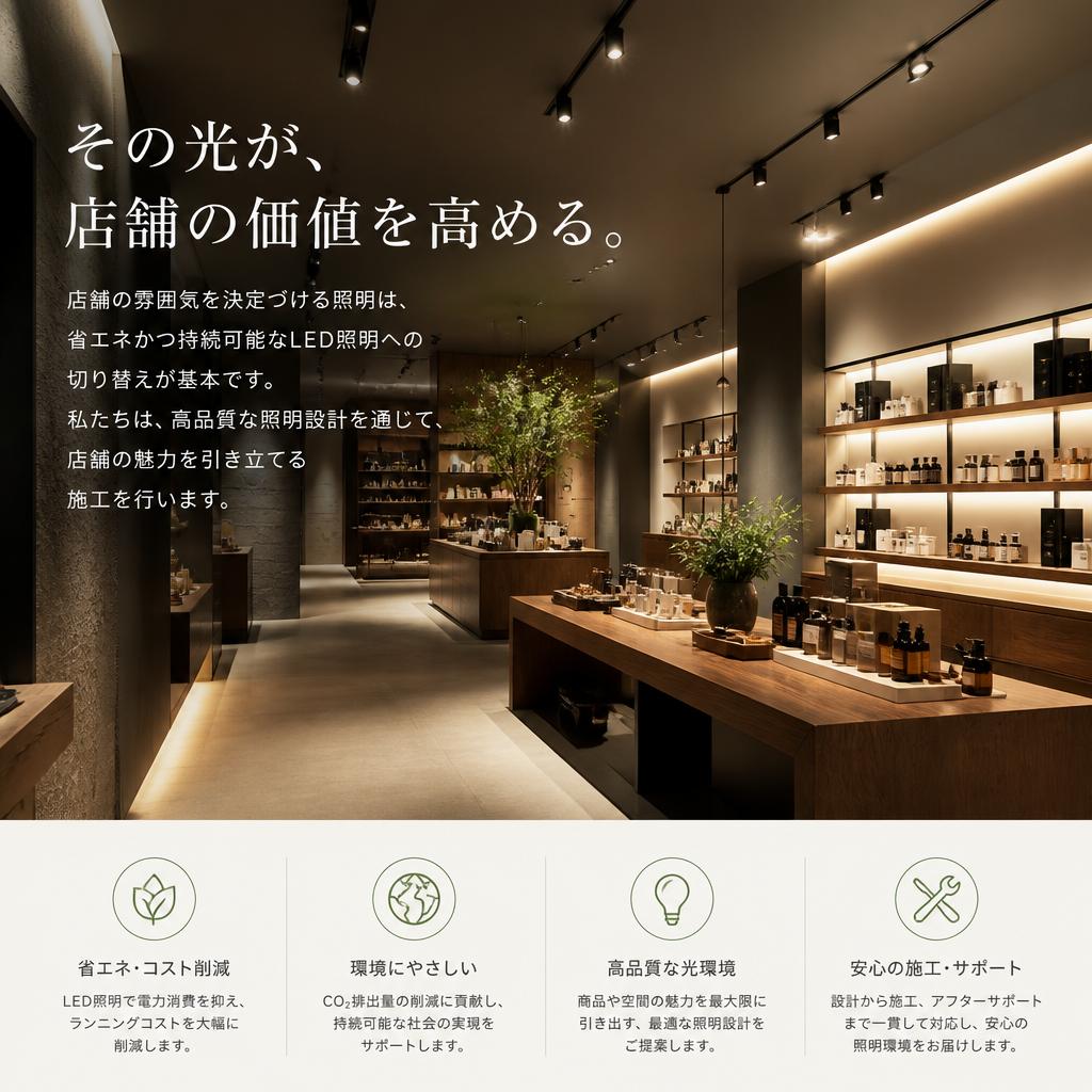 最適な照明設計の提案