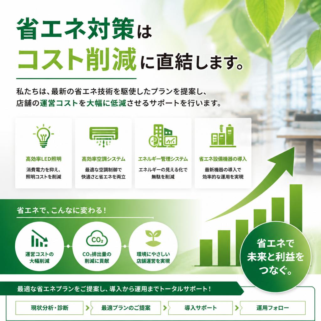 省エネ対策とその効果