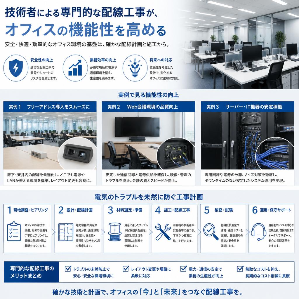 配線工事の専門性