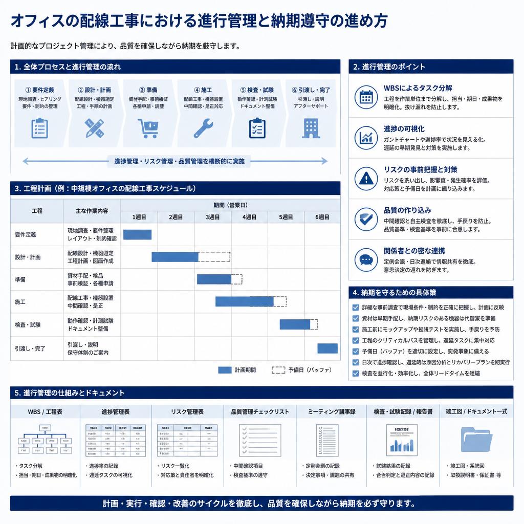 プロジェクト管理の徹底