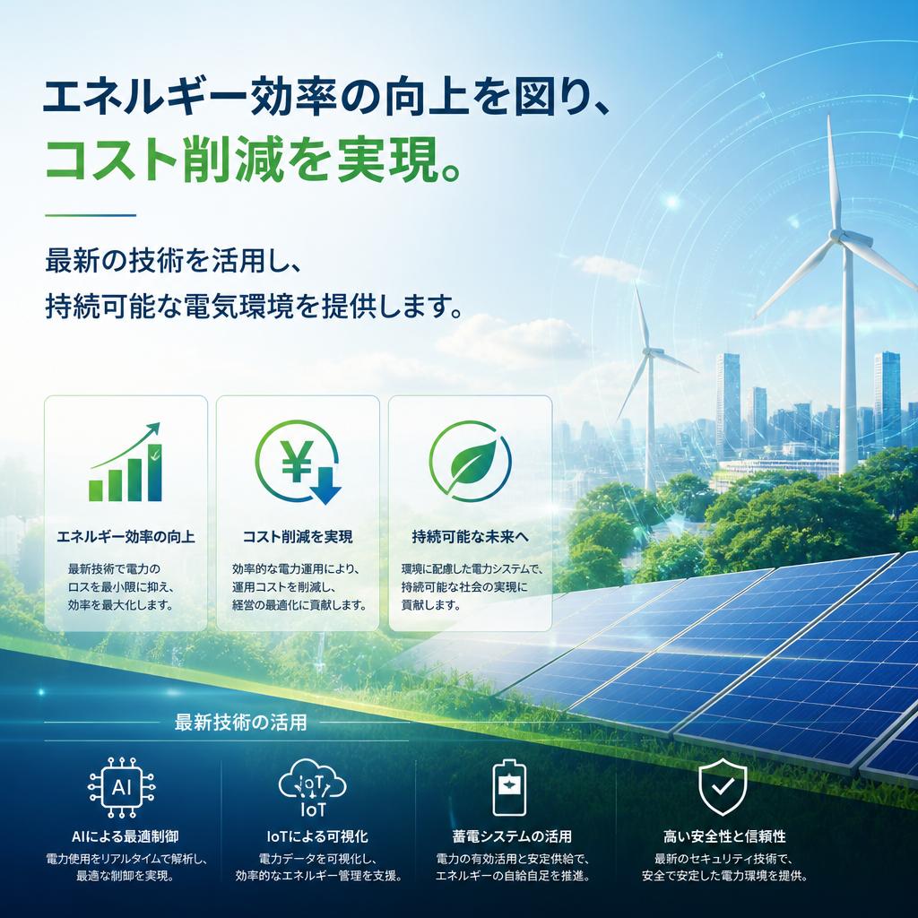 エネルギー効率の最適化
