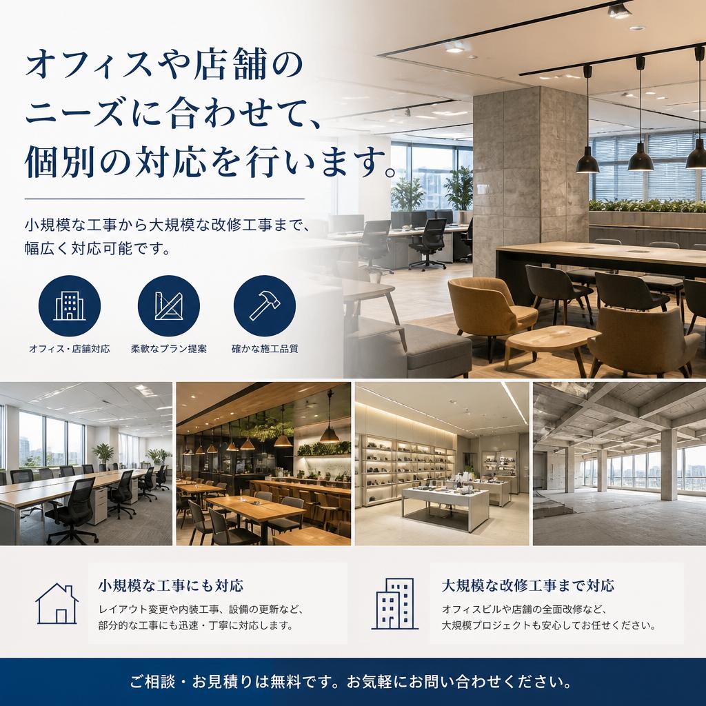 法人向けの柔軟な対応