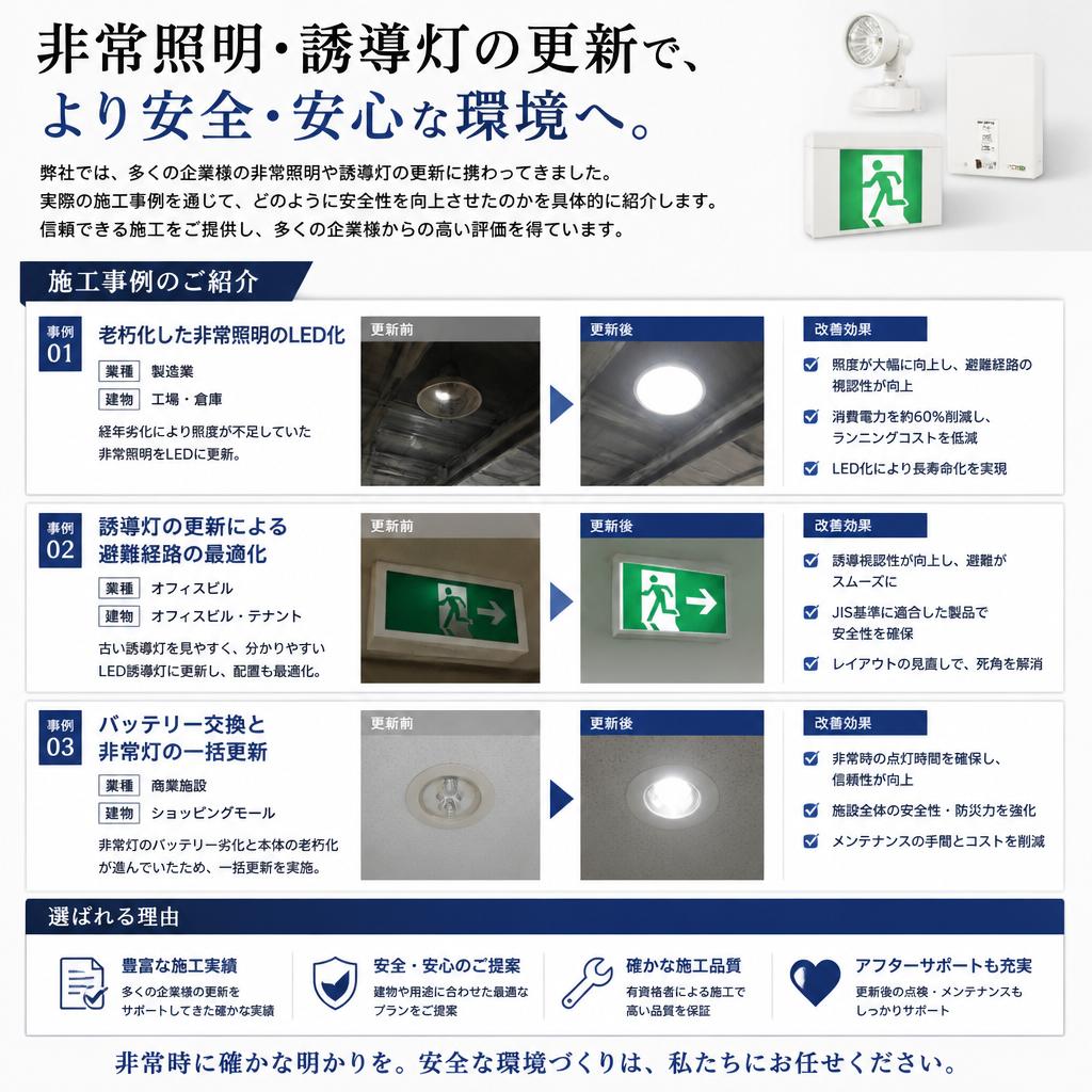 実績ある施工事例のご紹介
