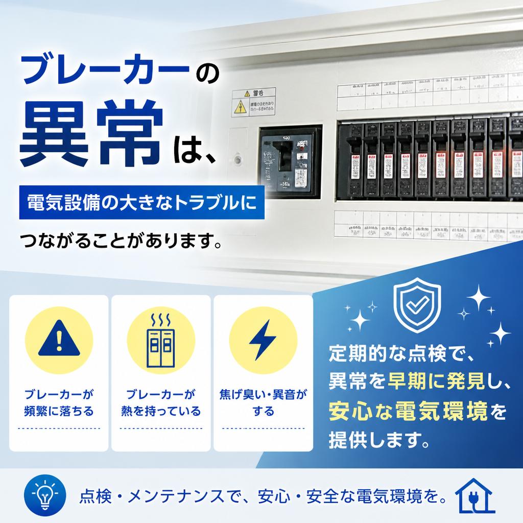 ブレーカー点検で安心を提供