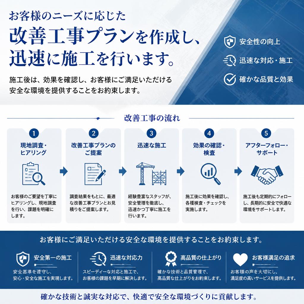 改善工事プランで安心を