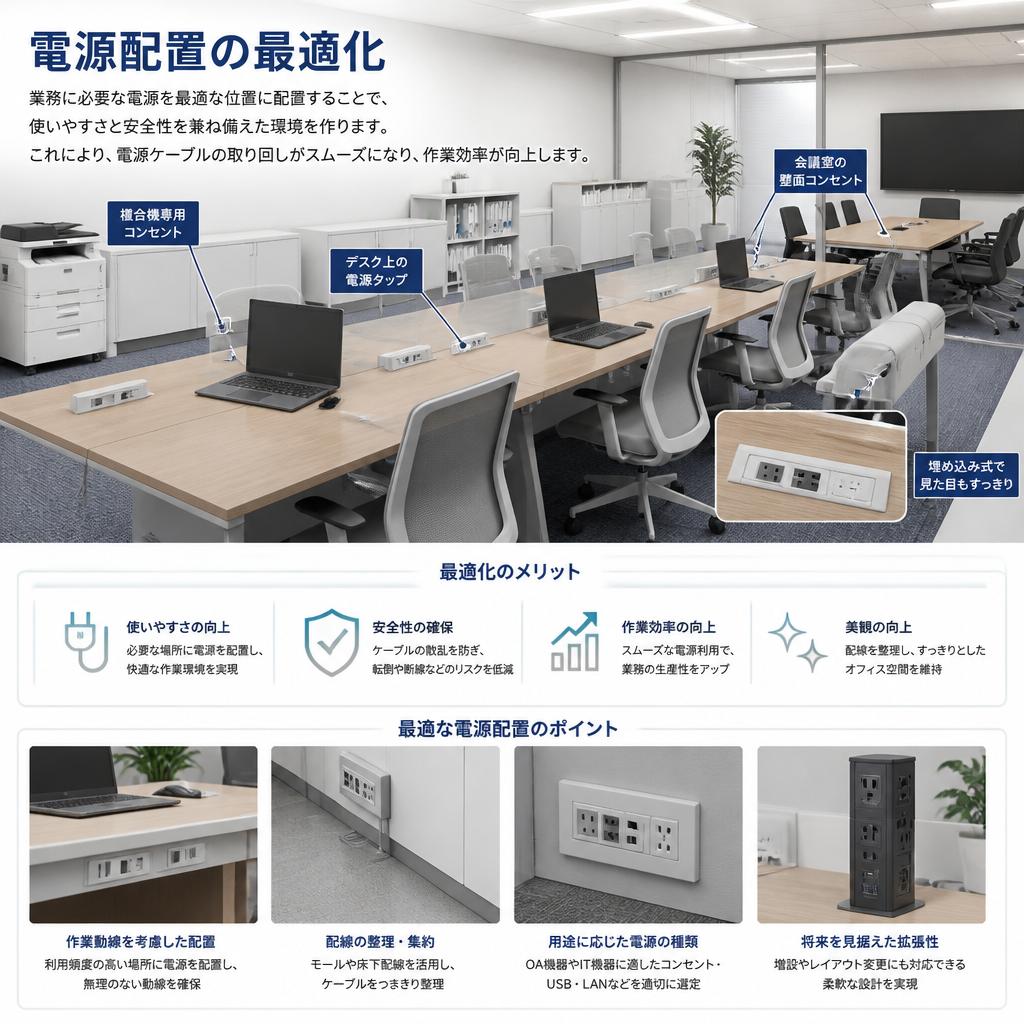 電源配置の最適化とは？