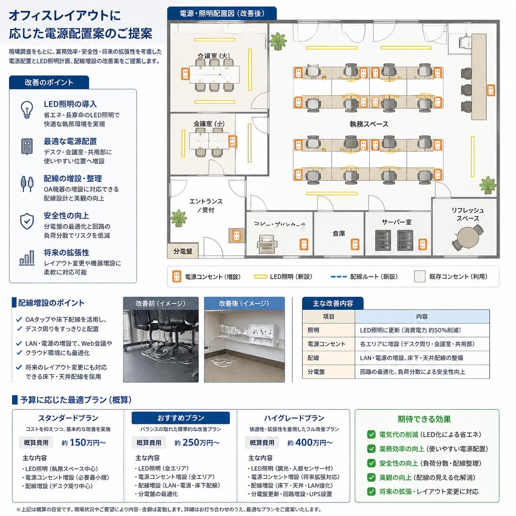 具体的な施工プランの提案