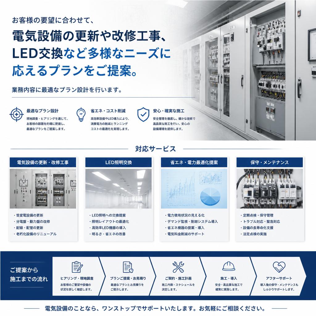 様々なニーズに応える柔軟なプラン