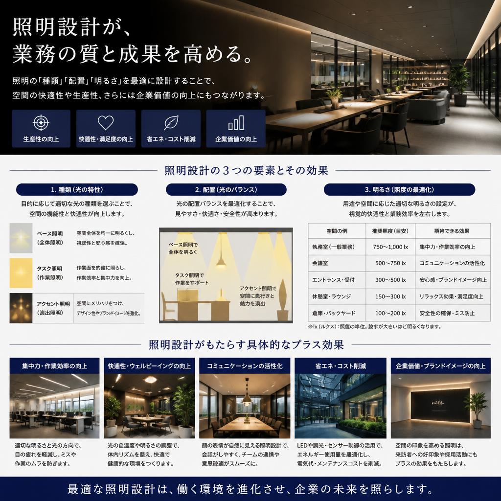 2. 照明設計の重要性