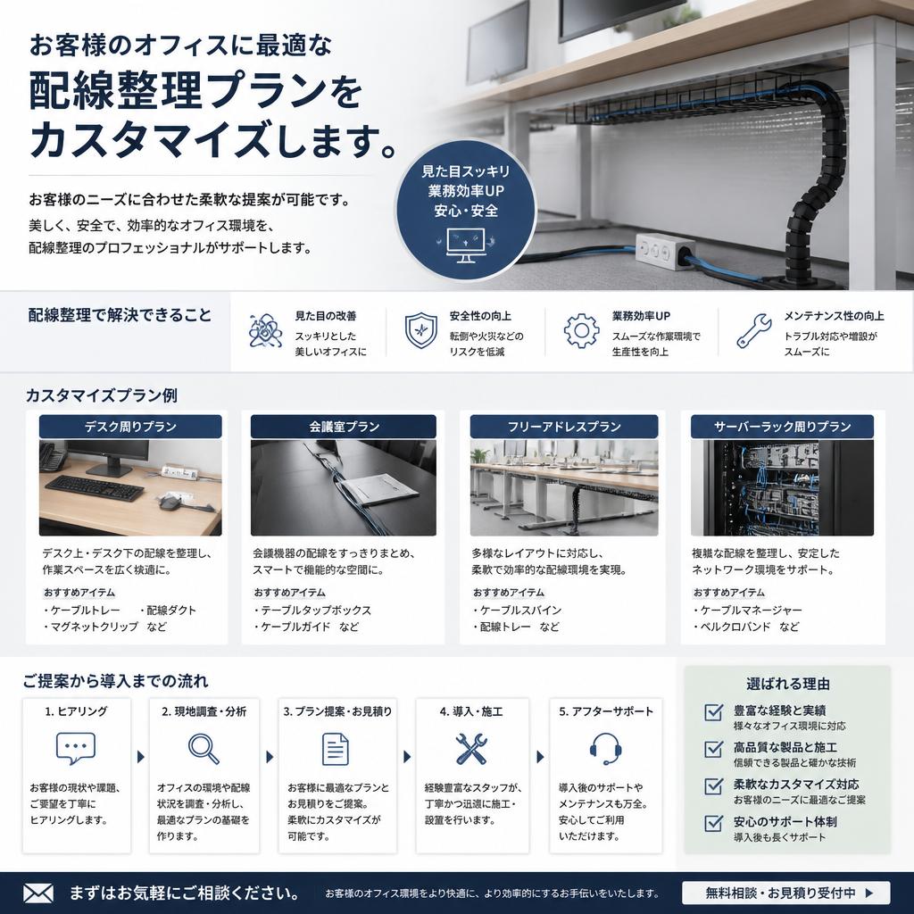 カスタマイズプランのご提案