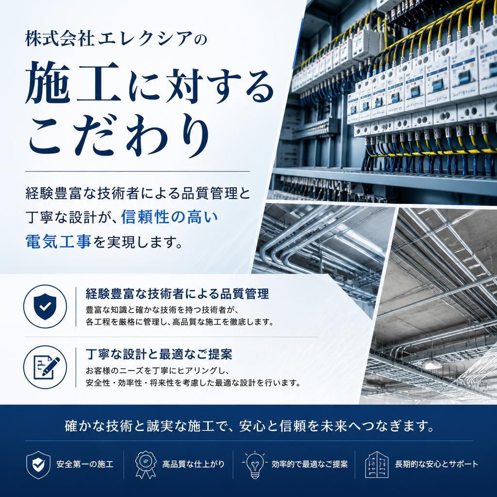 丁寧な施工が生む信頼