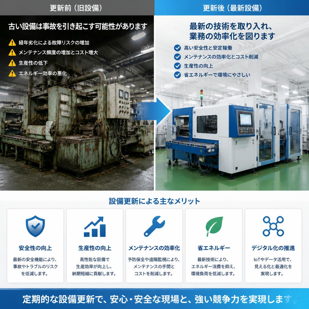 2. 設備更新の重要性