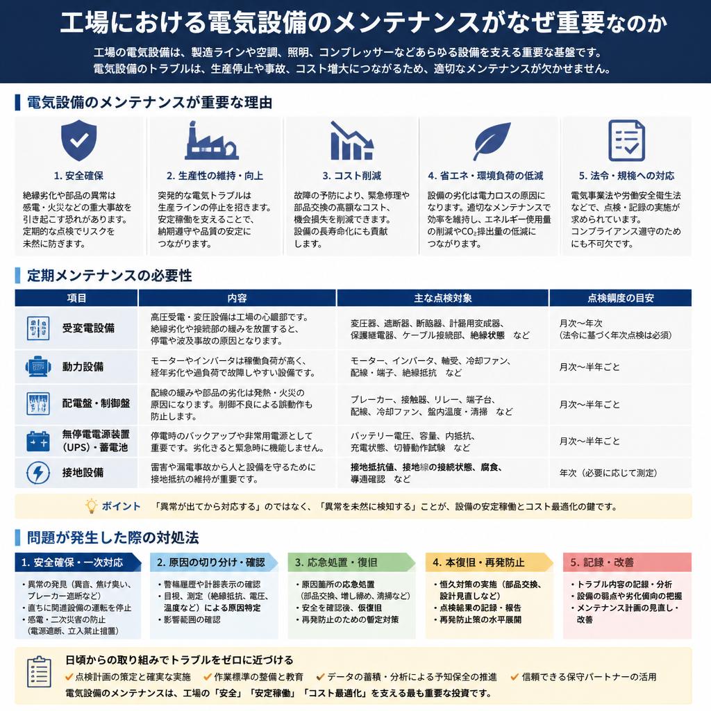 2. 工場設備メンテナンスの重要性
