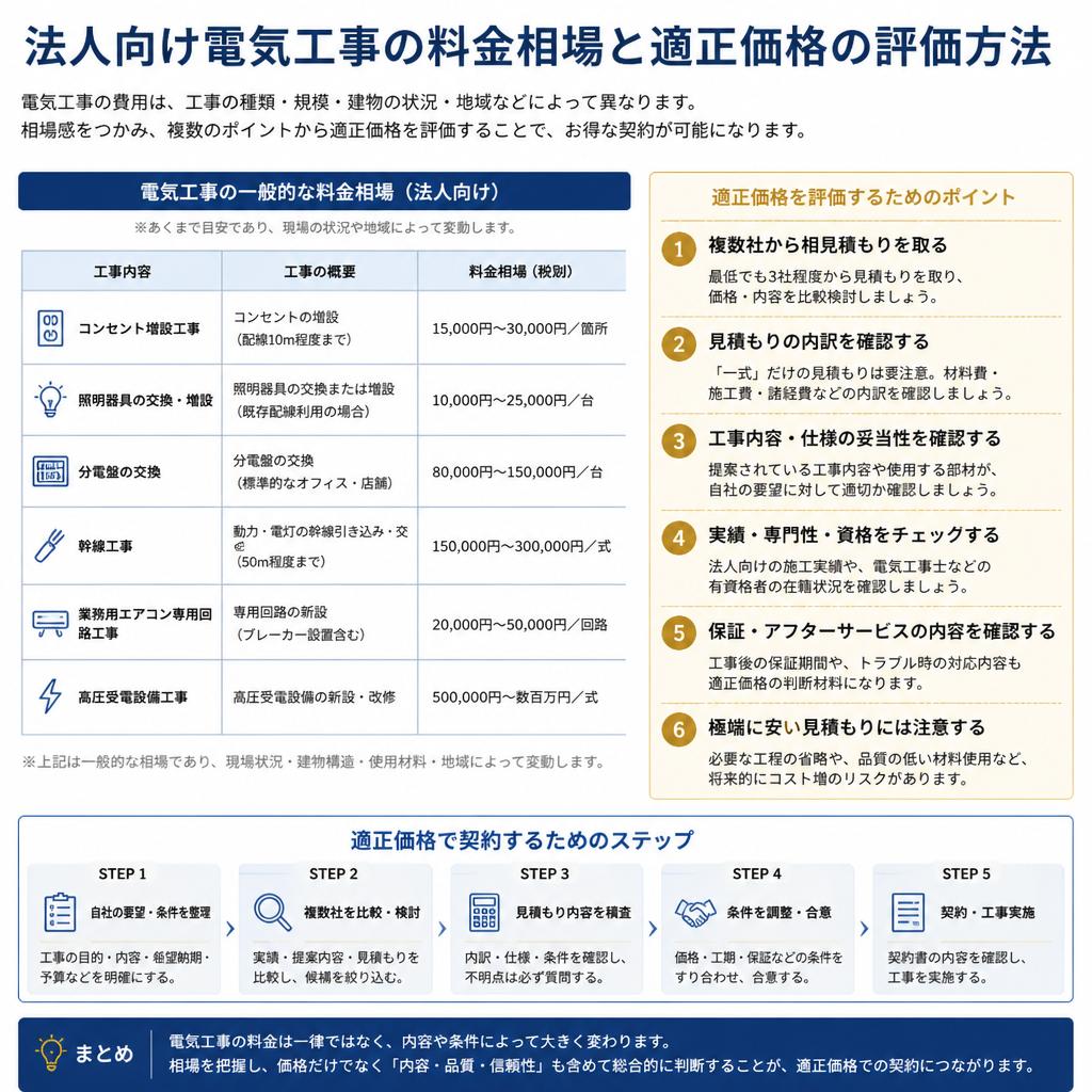料金の相場と評価基準