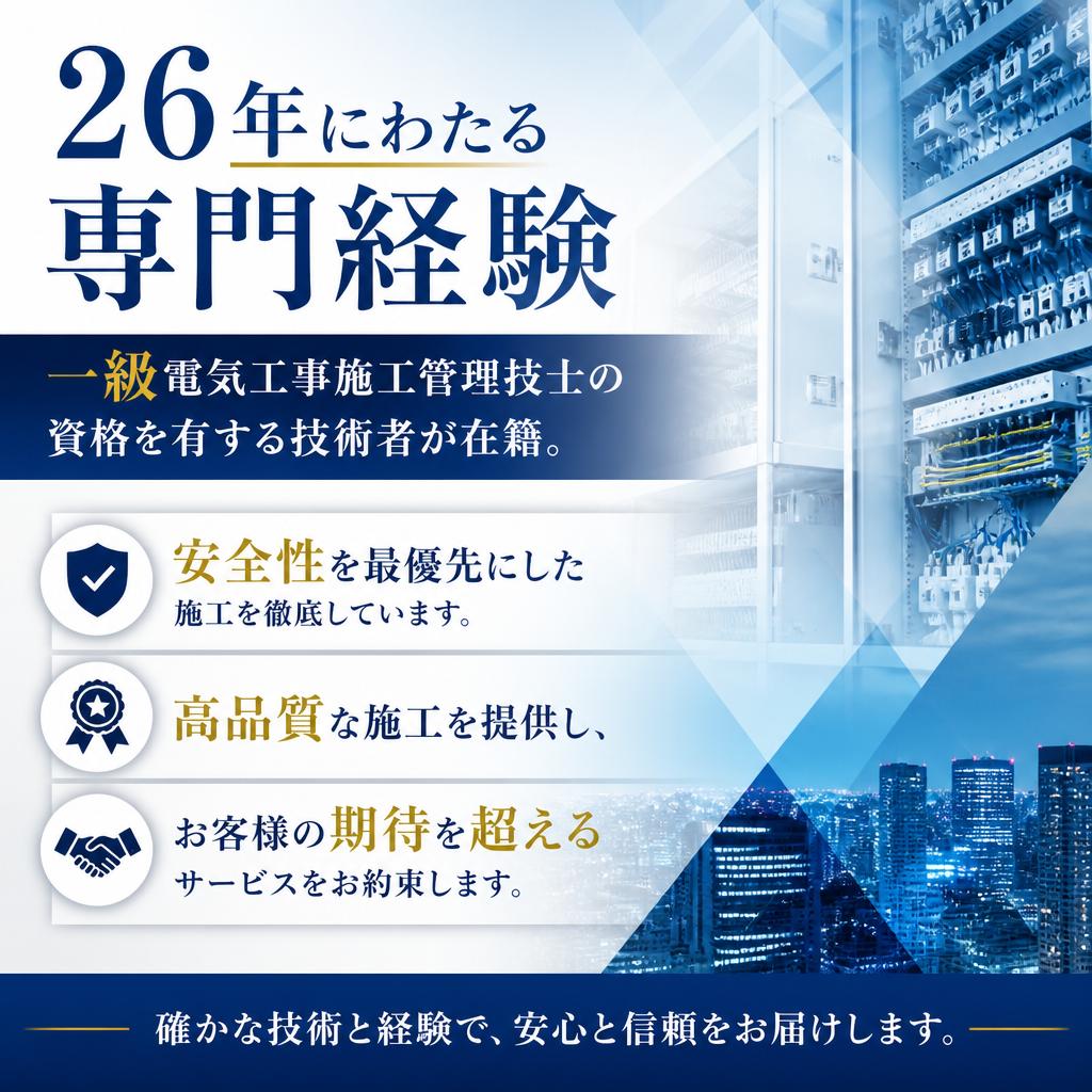 安心の施工で品質を保証