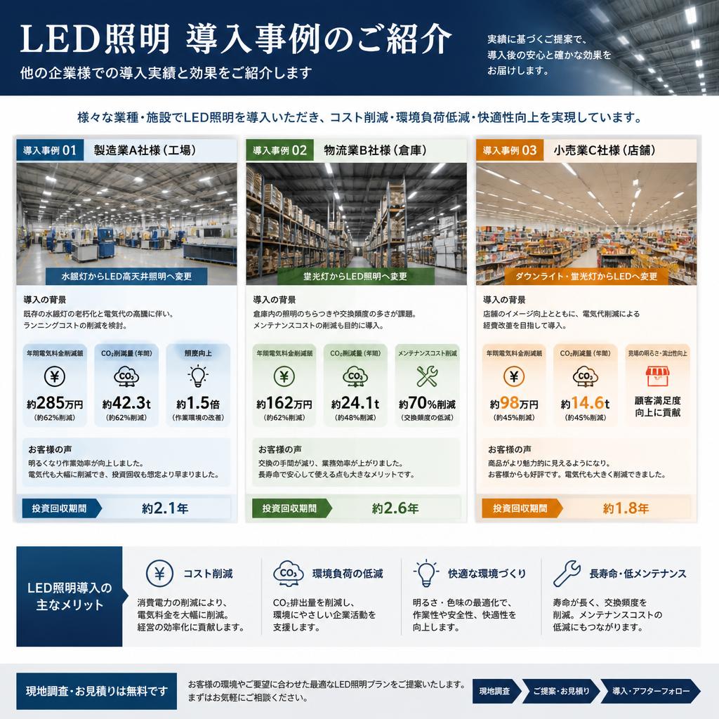 実績紹介！企業の導入事例