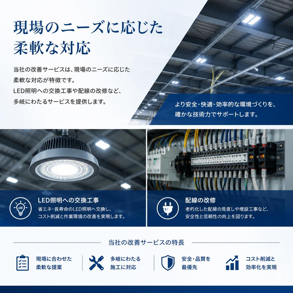 3. 改善サービスの内容