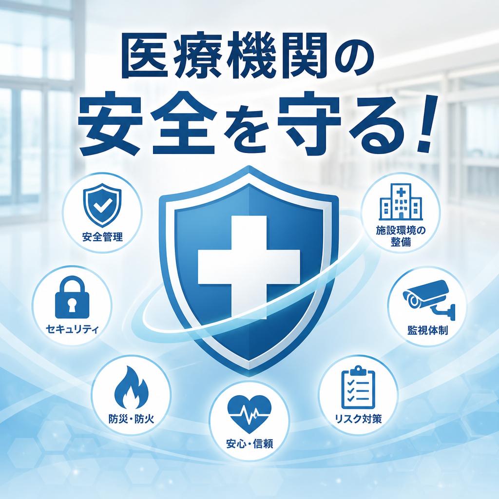 さいたま市の医療機関の安全を守る！