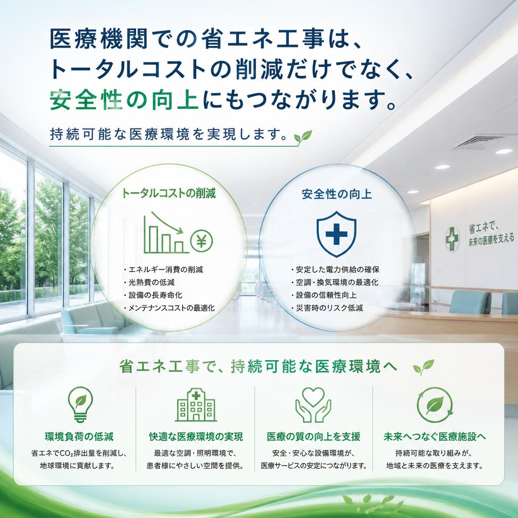 省エネ電気工事でコスト削減と安全性を両立
