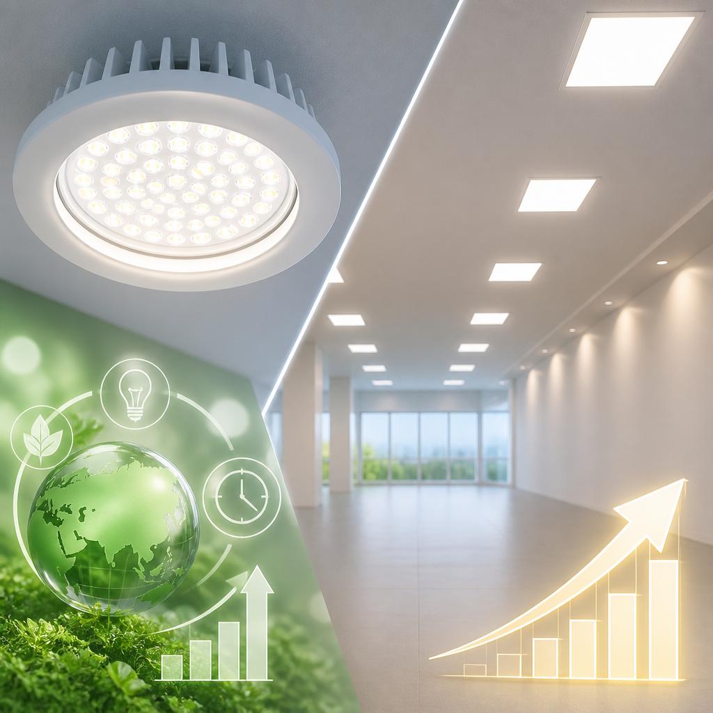 2. 省エネ効果が期待できるLED照明のメリット
